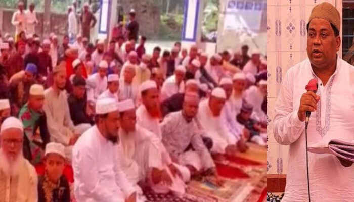 শাহতলীতে দৈনিক চাঁদপুর খবর পত্রিকার সম্পাদকের ঈদ উদযাপন