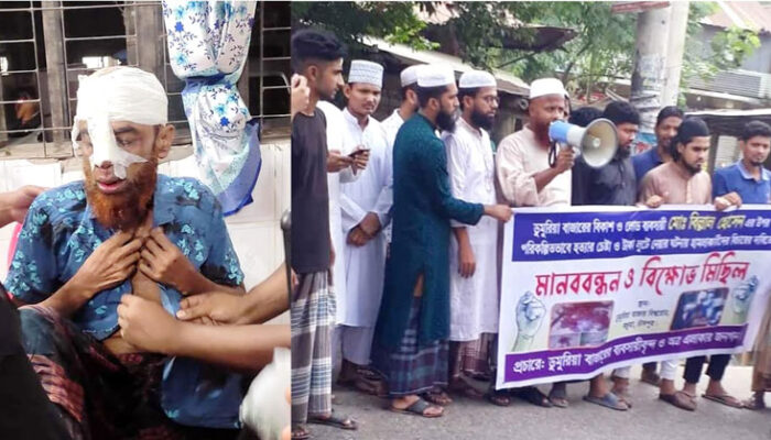 কচুয়ায় ব্যবসায়ীকে মারধর করে টাকা-মোবাইল ছিনতাই, কিশোর গ্যাং নেতা গ্রেপ্তার