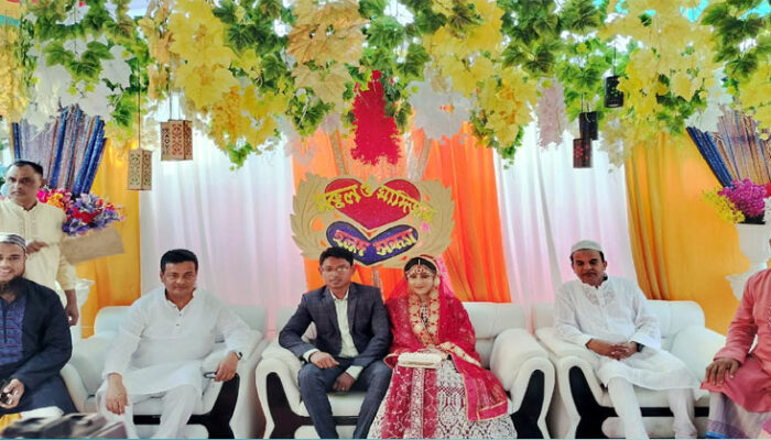 মুকুল-খাদিজার বৌভাত অনুষ্ঠানে এসি মিজান