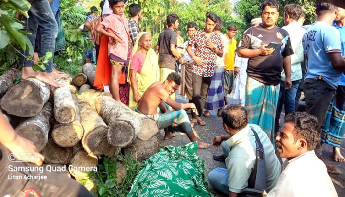 চাঁদপুর-কুমিল্লা মহাসড়কে প্রাইভেটকার চাপায় নারীর মৃত্যু