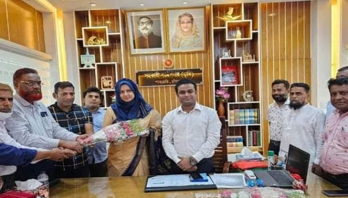 শাহরাস্তিতে নবাগত অ্যাসিল্যান্ড রেজওয়ানা চৌধুরী