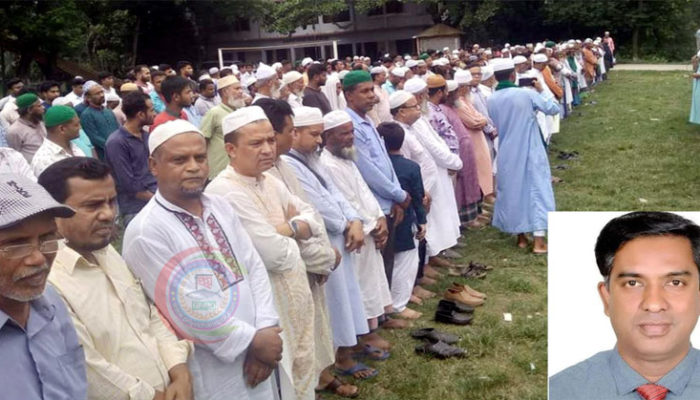 মতলব উত্তরে যুবলীগ নেতা মোশারফ হোসেন মন্টুর দাফন সম্পন্ন