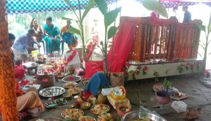 সাচারে মহাশ্মশানের আধুনিক চুল্লি উদ্বোধন