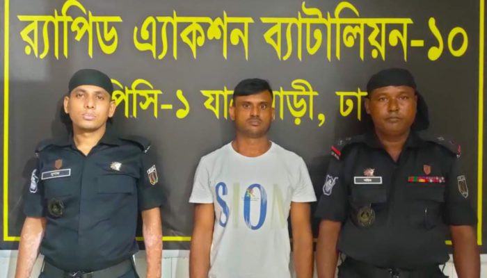 মতলব উত্তরে যুবলীগ নেতা বাবু হত্যা মামলার আসামি আমজাদ র‌্যাবের হাতে আটক