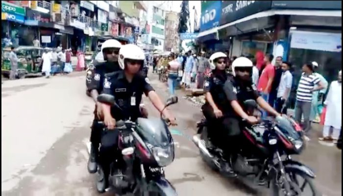 চাঁদপুরে র‍্যাবের ২৪ ঘন্টার বিশেষ টহল কার্যক্রম শুরু