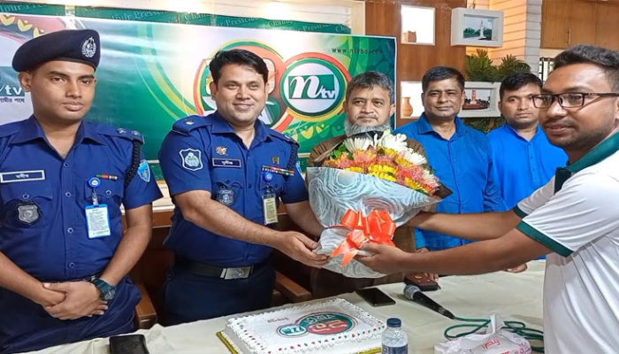 চাঁদপুরে বর্ণিল আয়োজনে এনটিভির প্রতিষ্ঠাবার্ষিকী উদযাপন 
