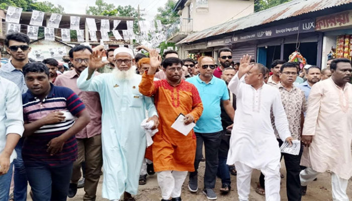 সমৃদ্ধশালী পৌরসভা গড়তে নৌকায় ভোট দিন : কেন্দ্রীয় যুবলীগ সহ-সম্পাদক কামরুজ্জামান