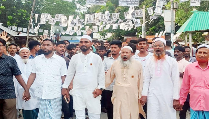 ছেংগারচর পৌরসভা ৩নং ওয়ার্ডের কাউন্সিলর প্রার্থী জাহাঙ্গীর আলমের প্রচারণা ও গণসংযোগ