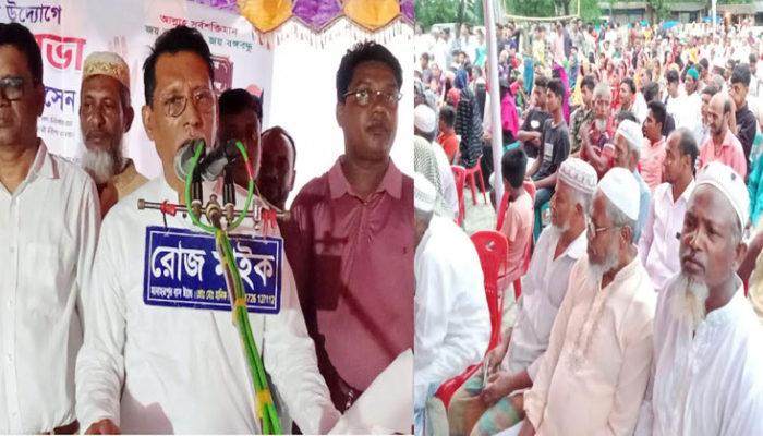 কচুয়ায় গোলাম হোসেনের ব্যাপক গনসংযোগ ও পথসভা