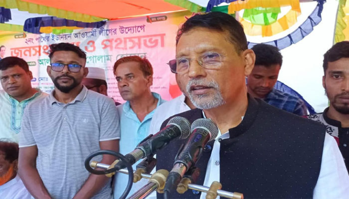 নেত্রী আমাকে মনোনয়ন দিলে কচুয়াবাসীর উন্নয়নে কাজ করে যাবো : গোলাম হোসেন