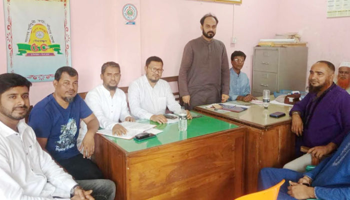 মতলবে জার্নালিস্ট ওয়েলফেয়ার এসোসিয়েশনের কার্যনির্বাহী কমিটির সভা