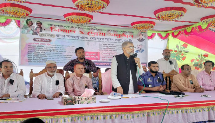 দারিদ্র্যমুক্ত, শিক্ষিত জাতি গড়ে তোলাই সরকারের লক্ষ্য : অ্যাড. নুরুল আমিন রুহুল এমপি