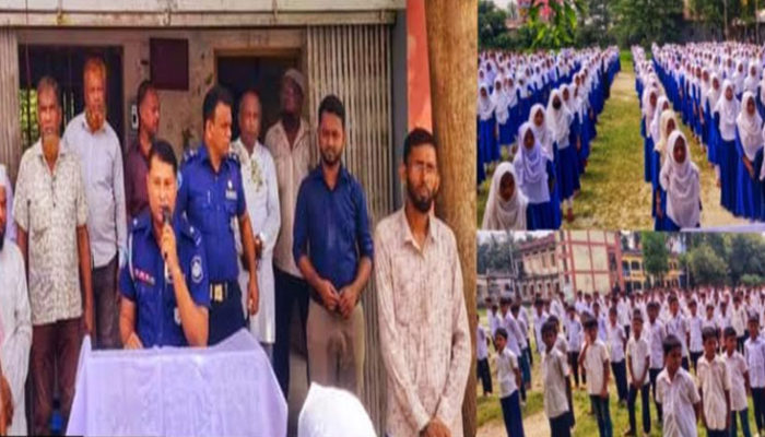 শাহরাস্তিতে শিক্ষার্থীদের অবক্ষয়রোধে ওসির উদ্যোগ