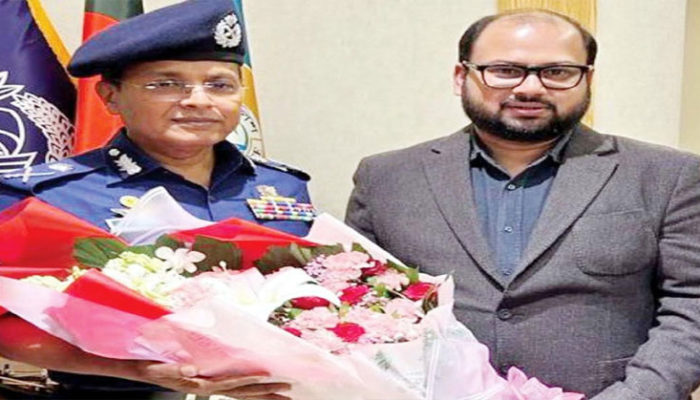 ডিএমপির নয়া কমিশনার হাবিবুর রহমানকে অভিনন্দন জানিয়েছেন এম ইসফাক আহসান সিআইপি