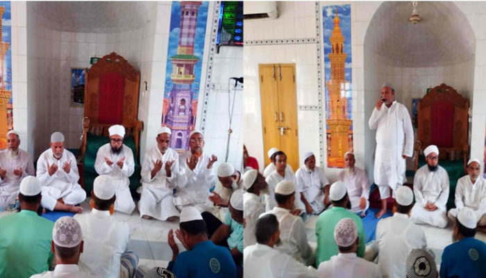 হাজী মোশারফ হোসেনের উদ্যোগে খালেদা জিয়ার সুস্থ্যতা কামনায় দোয়া মাহফিল