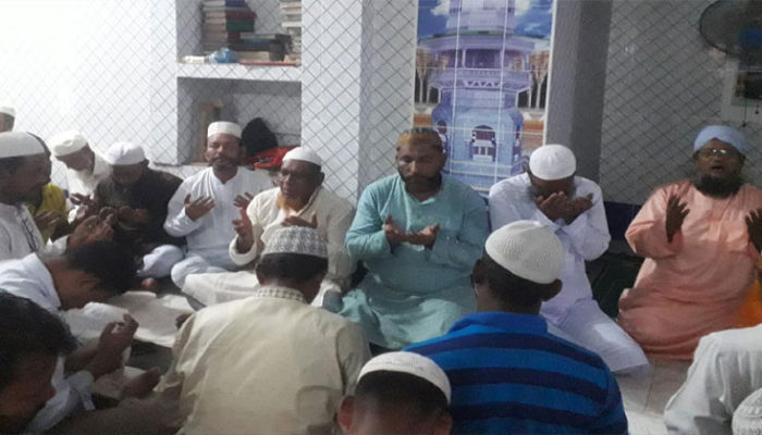 খালেদা জিয়ার রোগ মুক্তি কামনায় খাদেরগাঁও ইউনিয়ন বিএনপির দোয়া