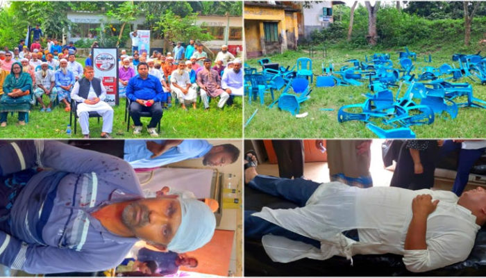 চাঁদপুরে নৌকার মনোনয়ন প্রত্যাশী রেদওয়ান খান বোরহানের উপর হামলা