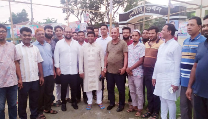 ছেংগারচরে শান্তি ও উন্নয়ন সমাবেশ উপলক্ষে এম ইসফাক আহসানের মতবিনিমিয় সভা