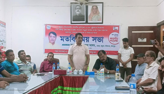 সনাতন ধর্মাবলম্বীদের সর্ববৃহৎ উৎসব শারদীয় দূর্গাপূজা : মেয়র স্বপন