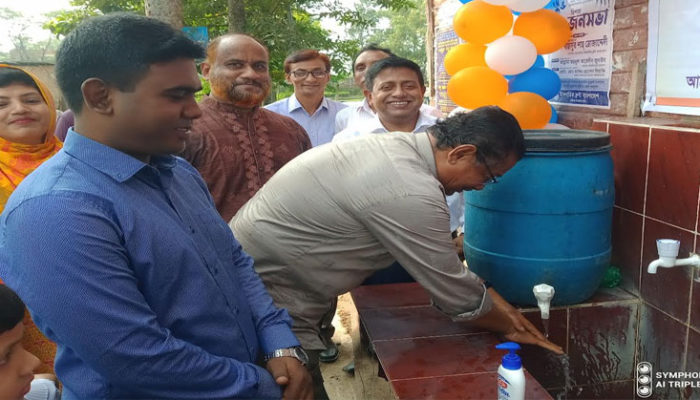 হাজীগঞ্জে বিশ্ব হাত ধোয়া দিবস পালিত