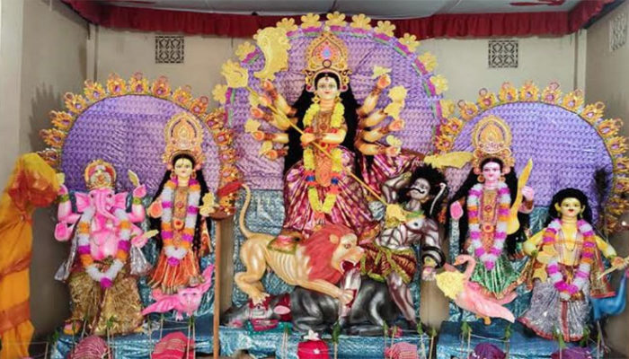 মতলব উত্তরে শারদীয় দূর্গোৎসবের অপেক্ষায় ৩৪ পুজামন্ডপ