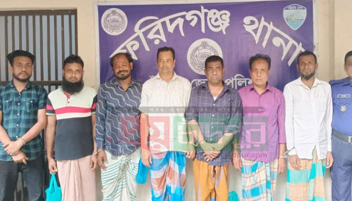 ফরিদগঞ্জে বিএনপির ৭ নেতাকর্মী আটক
