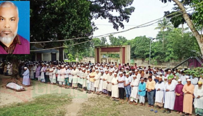 বিশিষ্ট সাংবাদিক শাহজাহান সিরাজ সাজু’র দাফন