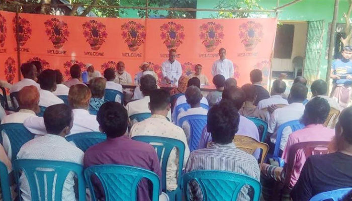 জহিরাবাদ ইউনিয়নে নৌকার ভোট প্রার্থনা ও কর্মী তালিকা প্রস্ততকরন সভা