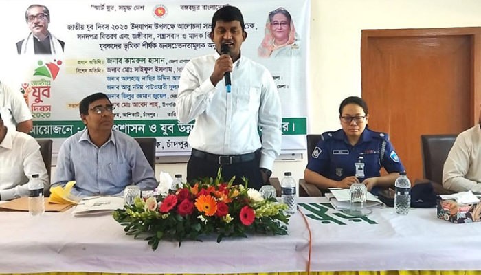 যুব শক্তিকে ব্যবহার করে বাংলাদেশ উন্নয়ন ও সমৃদ্ধির পথে এগিয়ে যাবে : ডিসি কামরুল হাসান
