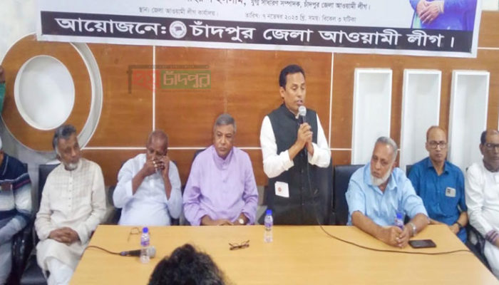 শেখ হা‌সিনার নেতৃ‌ত্বে ঐক‌্যবদ্ধ থাক‌লে কোন অপশ‌ক্তি সামনে দাঁড়া‌তে পার‌বে : সু‌জিত রায় নন্দী