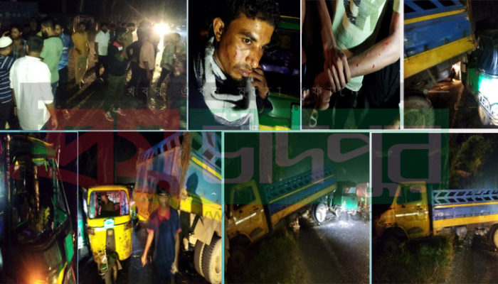 তফসিল ঘোষণার পরই চাঁদপুরে হামলায় ২০টি গাড়ী ভাংচুর আহত ১৫