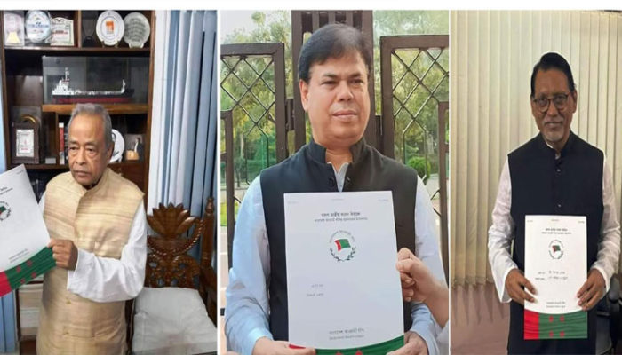 মনোনয়ন ফরম কিনলেন হাই প্রোফাইল তিন নেতা