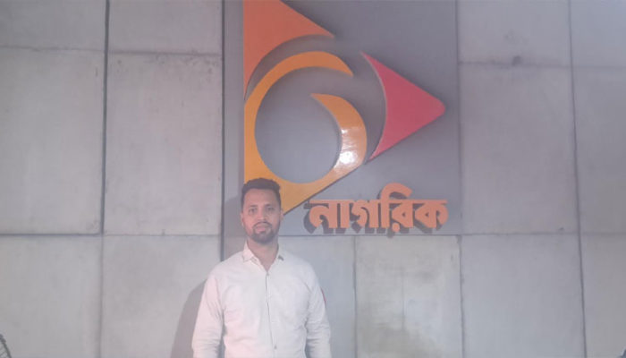 নাগরিক টিভির চাঁদপুর প্রতিনিধি হলেন অমরেশ দত্ত জয়