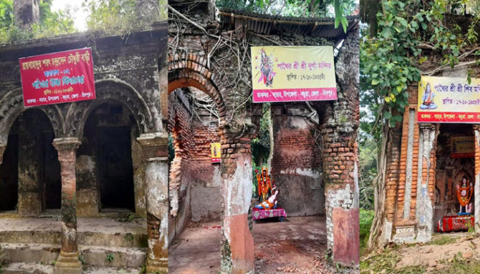 কচুয়ায় পরিত্যক্ত ভবনে প্রতিমা ও বিদ্যালয়ের সাইনবোর্ড সাঁটিয়ে সামাজিক সম্প্রীতি বিনষ্টের পাঁয়তারা