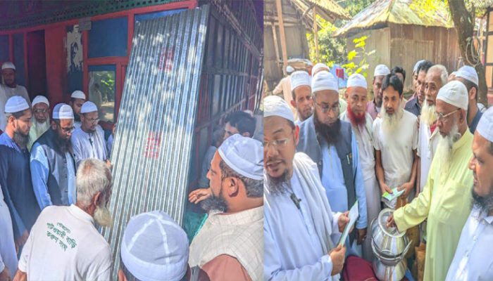 অগ্নিকাণ্ডে ক্ষতিগ্রস্ত পরিবারের পাশে ইসলামী আন্দোলন বাংলাদেশ