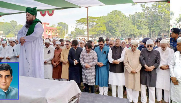 মায়া পুত্র দিপু চৌধুরীর জানাজায় লাখো মুসল্লীর ঢল