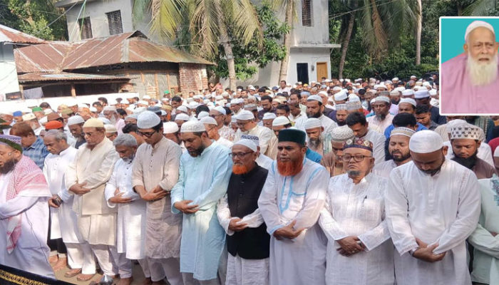 বাইতুল মোকারম মসজিদের সাবেক খাদেম তাফাজ্জল পাটওয়ারীর দাফন সম্পন্ন