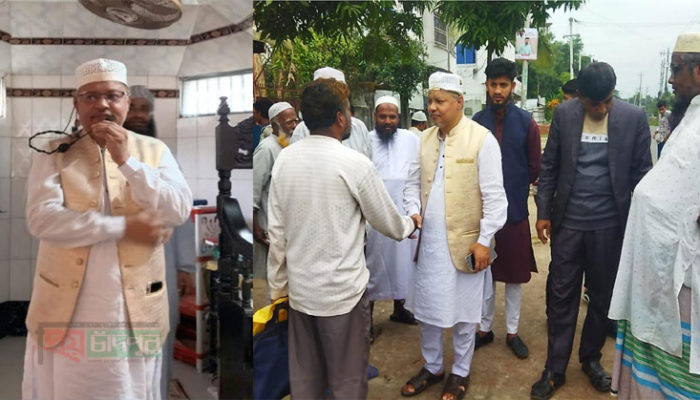 চাঁদপুর মুক্ত দিবসে রেদওয়ান খান বোরহানের উদ্যোগে বিশেষ মিলাদ ও দোয়া অনুষ্ঠিত