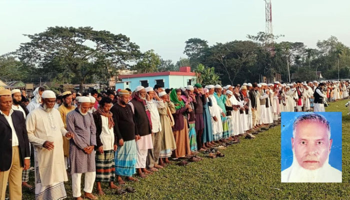 মতলব উত্তরে সাংবাদিক ফারুক হোসেনের বাবার ইন্তেকাল