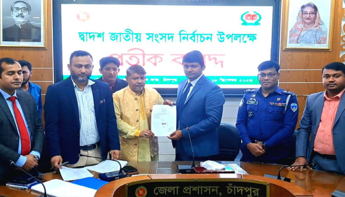 চাঁদপুর-৩ আসনে ট্রাক প্রতীক পেলেন স্বতন্ত্র এমপি প্রার্থী রেদওয়ান খান বোরহান