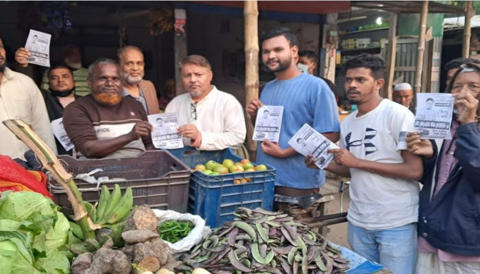 স্বতন্ত্র এমপি প্রার্থী রেদওয়ান খান বোরহানের ট্রাক প্রতীকের গণসংযোগ ও প্রচার প্রচারনা