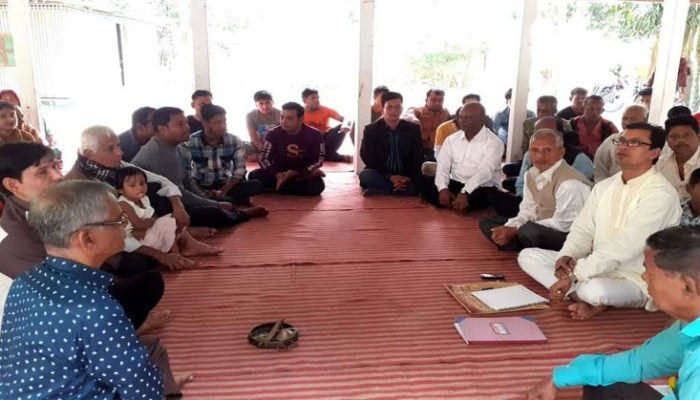 ঐতিহ্যবাহী শ্যামসুন্দর হরিসভার ১১২তম বাৎসরিক উৎসব উপলক্ষে প্রস্তুতি সভা