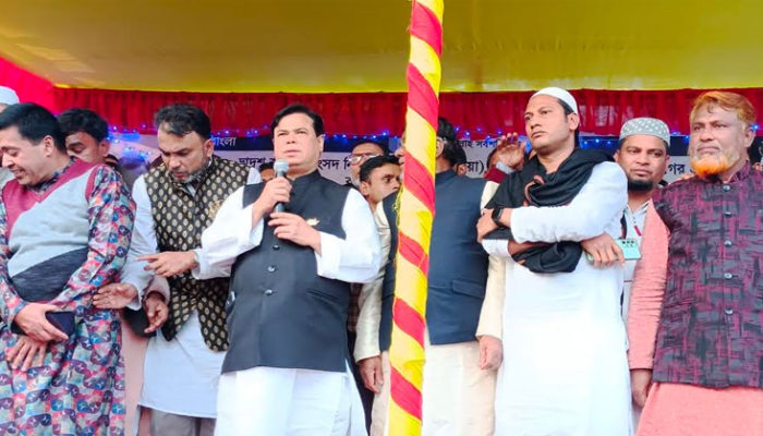 শেখ হাসিনার প্রতিনিধি হিসাবে আমাকে নৌকা মার্কায় ভোট দিয়ে জয়যুক্ত করবেন : ড. সেলিম মাহমুদ