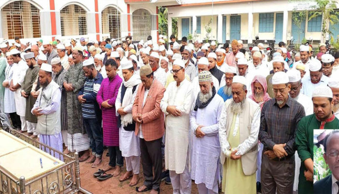 শাহতলীর কৃতি সন্তান আবুল কালাম রুশদী’র দাফন সম্পন্ন