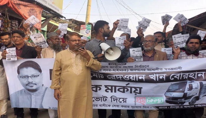 আমার কোনো সন্ত্রাসী বাহিনী নেই : ট্রাক প্রতীকের স্বতন্ত্র প্রার্থী বোরহান