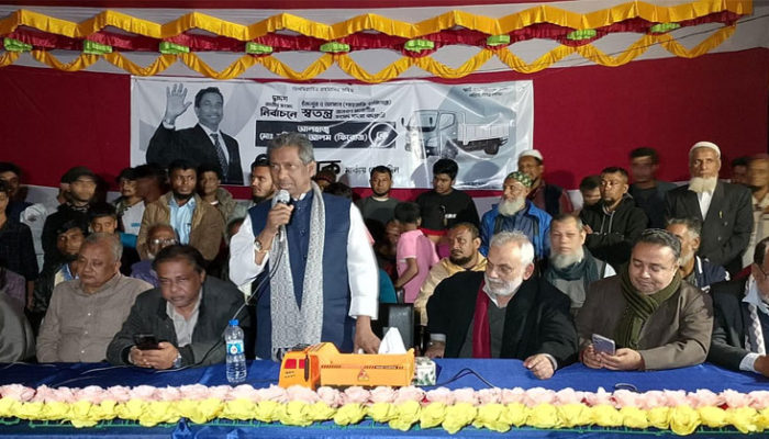 জননেত্রী সুযোগ দিয়েছেন বলেই আমরা প্রতিদ্বন্দ্বিতা করছি : সফিকুল আলম ফিরোজ