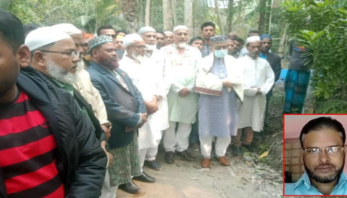 ফরিদগঞ্জে সাংবাদিক হাসনাতের কবর জিয়ারত ঈগল প্রার্থীর নেতাকর্মীরা