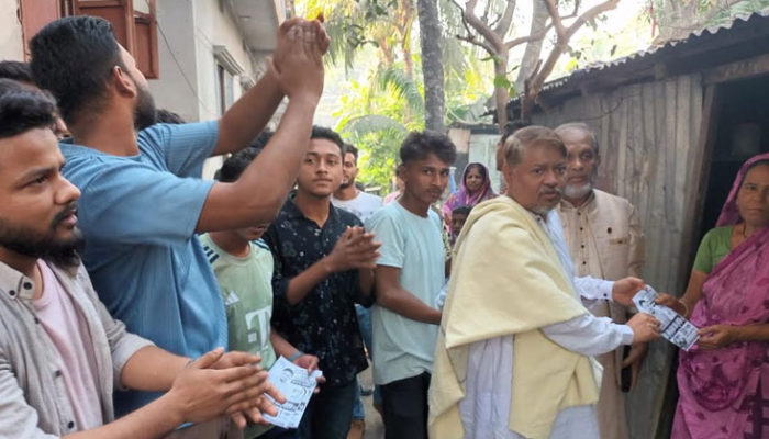 চাঁদাবাজ ও দুর্নীতিবাজদের বিরুদ্ধে রুখতে ট্রাক মার্কায় ভোট দিন : স্বতন্ত্র এমপি প্রার্থী রেদওয়ান খান বোরহান