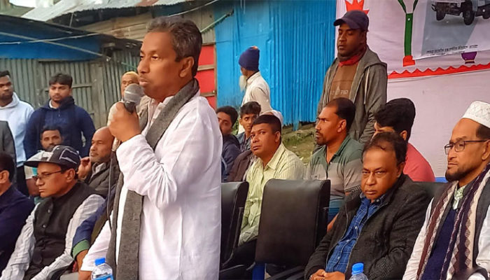 শাহরাস্তিতে ট্রাক প্রতীকের আজাগরা ও টামটা উওর পাড়ায়  গণসংযোগ ও পথসভা