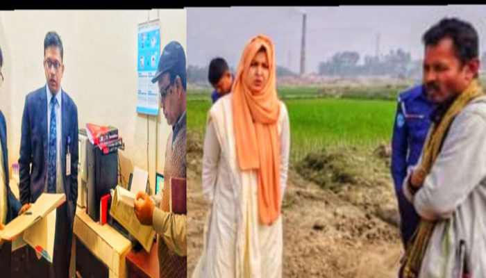 শাহরাস্তিতে ২টি হাসপাতাল ও ফসলি জমিনের টপসয়েল কাটার দায়ে দেড় লক্ষ টাকা দন্ড